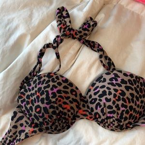 Cheetah bathing suit top from target